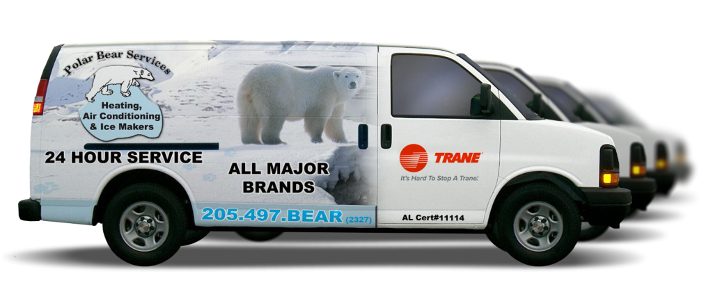 hvac installation & repair vehicle for polar bear services